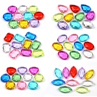 30PCS Pirate Treasure Hunt Boys Girls Multi-Colored Diamond G Toy Kids Toys Jewels Jewelry Speelgoed