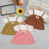 SJ KIDS/Wholesale baby girl's/dress 6-12 months/ price per series 4 pieces