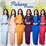 BAJU RAYA 2023 KURUNG PAHANG MODEN MANIK PAKU KAIN LIPAT BATIK MUSLIMAH PLUS SIZE ADA SEDONDON IBU A
