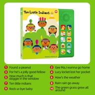 Classic English Nursery Rhymes Sound Book（Optional）Old mac Donald had a farm/ABC song/Happy Birthday