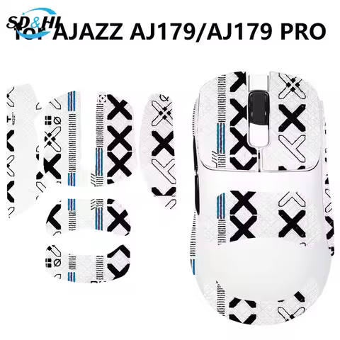 Anti-Slip Mouse Grip Tape Skate Sticker For AJAZZ AJ179/AJ179 Pro Gaming Mouse For E-Sports Computer
