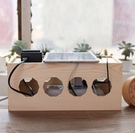 [包運費 免安裝] 木藝充電器收納盒 電線收納盒 拖板收納盒|Solid wood cable storage box [Free Delivery] Free Installation [USB s
