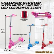 Children's -Kick Scooter Folding Adjustable & Foldable Scooter 3 Wheels For Kids