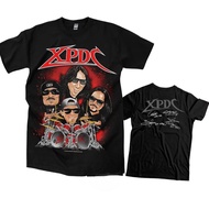 T-shirt XPDC Cromok Xpdc Metal Legend T Shirt Men Clothes T-shirt Baju Tshirt Lelaki Rock Band Cotto