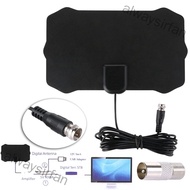 alwaysirfan TV Digital Antenna HDTV 50 Miles Reception Range Household Indoor TV Antenna UHF Televis
