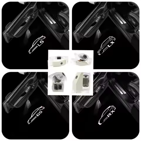 Led Car Door Welcome Projector Logo Light Universal Laser Emblem Lamp For Lexus RX GX GX UX LS IS2 R
