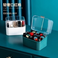 B2U Lipstick Storage Box Cover Dustproof Transparent Acrylic Cosmetic Box Makeup Display Holder Stor