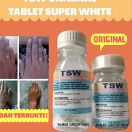 PUTIH Latest ️tsw POLOS PIL WHITE WHITENING ORIGINAL JAPAN TABLET WHITENING SUPPLEMENT PLAIN WHITE P