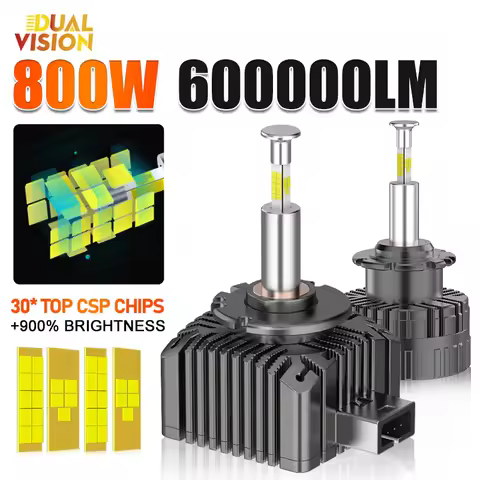 360 Led D1S D3S D4S D2S D5S Headlight Canbus Bulbs CSP Led Super Bright D1R D4R D2R D3R Xenon Turbo 