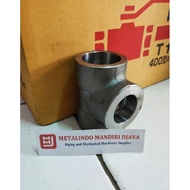 Tee Black Steel Class 3000 2" SW