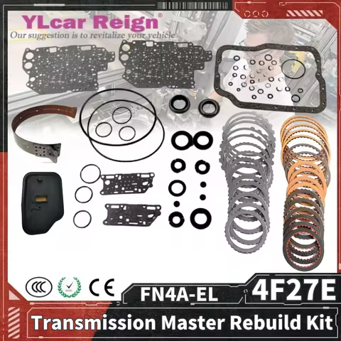 4F27E FN4A-EL Auto Transmission Master Rebuild Kit Overhaul Kit Oil Filter Brake Brand For Ford Focu