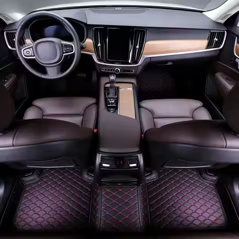 Car Floor Mats For Hyundai i20 GB IB MK2 2014~2019 Custom Auto Foot Pads Leather Carpet Interior Acc