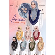 Tudung Sarung ARIANI Vietnam ( 2 Layer )