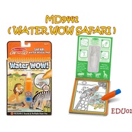 Md9441 WATER WOW SAFARI EDU01 Coloring Educational Book