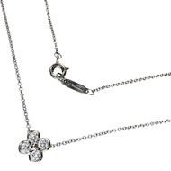 TIFFANY&Co./Tiffany 包鑲鑽石項鍊，Pt950 鉑金，3.5 克，43 厘米，女士款 [二手]