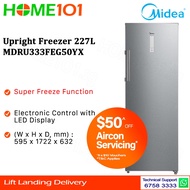 Midea Upright Freezer 227L MDRU333FEG50YX
