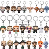 Funko Pocket Pop Keychain Harry Potter - Harry Potter Draco Malfoy Lupin Luna Lovegood Minerva Hermi