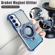 Compatible With Samsung Galaxy A55 5G For Phone Case Casing hp Phone Case Bracket Softcase Glitter C