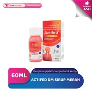 Actifed DM Merah untuk Meringankan Pilek Batuk Gatal Kering - 60ml