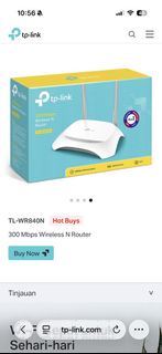 TP-Link TL-WR840N 300Mbps Wireless N Router