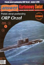 ~紙模型~蘇聯“基洛”級常規潛艦 Answer KS 2009-01 ORP Orzel紙模型檔案