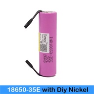 inr18650 35e Turmera For samsung 18650 3500mAh 13A discharge INR18650 35E 18650 battery Li-ion 3.7v