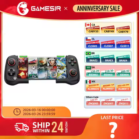 Gamesir X4 Aileron X4A XBOX Controller Wireless Mobile Gaming Controller for Android PC Bluetooth Ha