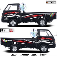 L300 PICK UP CAR STICKERS MITSUBISHI L 3OO SIDE BODY CUTTING STICKERS