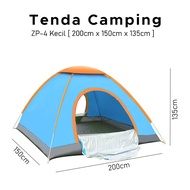 TENDA 4-5 People Camping Tent/import Waterproof Camping Tent Zp5 Simple Camping Tent