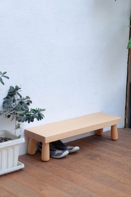 圓腳長板凳 孩子的穿鞋椅