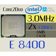 Intel® Core™2 Duo Processor E8400 6M Cache, 3.00 GHz, 1333 MHz FSB - Used