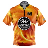 MOTIV DS Bowling Jersey - Design 2019-MT 3D Zip Collar Bowling Shirt DIY Name