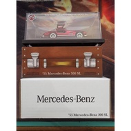 HOTWHEELS - RLC REDLINE REAL RIDERS CLUB EXCLUSIVE - RED HOT 55' MERCEEDES BENZ 300 SL DIE CAST MODE