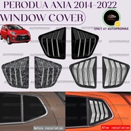 AUTOPROMAX AXIA 2014-2022 FORGED CARBON WINDOW COVER ACCESSORIES