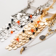 Ins Matching Necklace Vacation New Necklace Fashionable Unique Exaggerated Style Collarbone Beach Fe