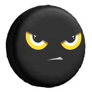 【Pivot Shop】 Custom Black Cat Spare Tire Cover For Suzuki Mitsubish Animal Kitten Car Wheel Protecto