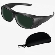 IR 5.0 Welding Safety Glasses for Men and DIY Welder, Wrap-around Design, UV Protection