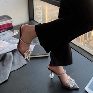 JUNA 011 WOMEN'S HIGH HILLS STILETTO SANDALS 7 CM