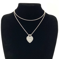【二手】TIFFANY&Co.（Tiffany）Return to Tiffany 心形吊牌長珠鍊 925 銀項鍊 21.54克