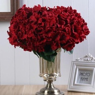 5 heads hydrangea flower