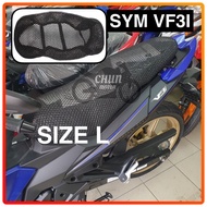 SYM VF3I 185 / LE / PRO 3D Seat Cover Net Motorcycle Jaring Good Quality Net