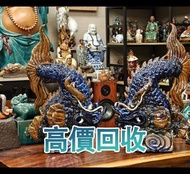 《獨佔鰲頭》—石灣陶鰲魚珍品，石灣公仔，擺設，瓷像，玉雕，木雕，銅雕，石雕，佛像，玉石，古董，福祿壽，石獅子，白瓷像，白瓷像，德化白瓷像，木佛像，觀音，佛公，彌勒佛，鎏金銅佛像，雕塑，壽山石擺件，筆筒