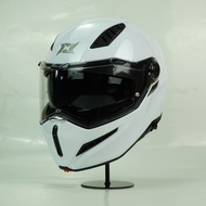 Axxis Helmet Ghost Fighter (Solid A0 Gloss White)