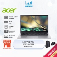 Acer Aspire 3 A315-59-37T4 (15.6'' FHD IPS/i3-1215U/8GB 3200**/256GB NVME/INTEL/1.78KG/H&S/W11/2Y/W-