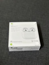 AirPod3第三代支援Magsafe充電盒（全新/買新電腦實體店加購購入）