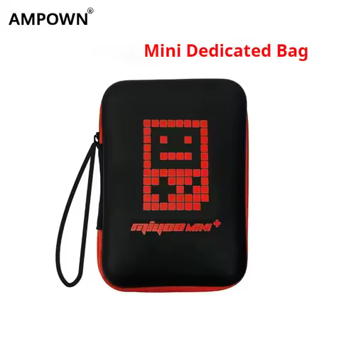Ampown Hard Carrying Case Shockproof Portable With Wrist Strap For Miyoo Mini Plus Miyoo Minigame Co