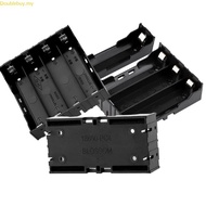 Doublebuy Reliable Battery Holder 18650 Battery Case Holder with Pins DIY Storage Boxes
