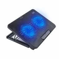 Laptop Cooler Notebook Fan Stand Cooling Pad Cooler 2 Fan