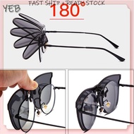 【READY STOCK AT MALAYSIA】Clip On Glasses Polarized Flip Up Clip On Sunglasses Indoor and Outdoor Pho
