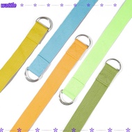 WATTLE Exercise Straps, Durable Cotton Adjustable D-Ring Buckle Yoga Strap,  1.8mx3.8cm Flexibility 